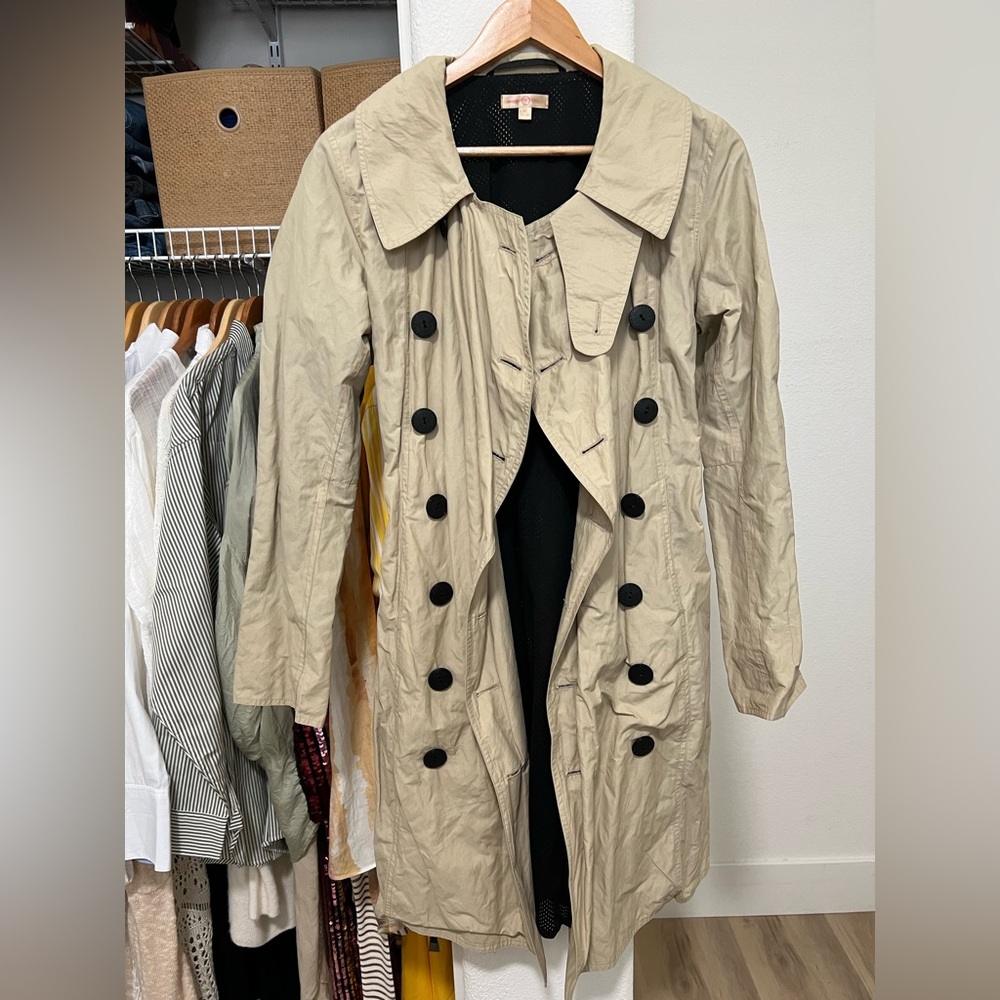 WILSONS LEATHER Belted Trench Coat